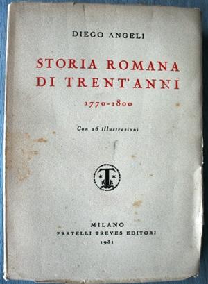 Storia romana di trent ' anni 1770-1800