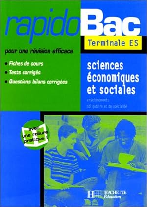 Rapidobac : Sciences économiques et sociales Terminale ES