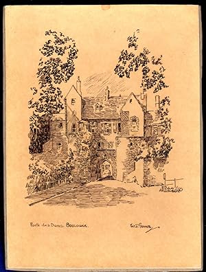 W.S. Gover - Original Ink Drawing of Porte Des Dunes, Boulogne