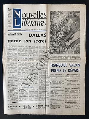 LES NOUVELLES LITTERAIRES-N°2036-8 SEPTEMBRE 1966