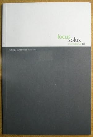 Locus Solus: Catalogue Number Three: Winter 2004