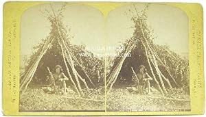 #844. Sitting Bull's Deserted Tepee - Qu'appelle." Photographed and Published by F. Jay Haynes, O...
