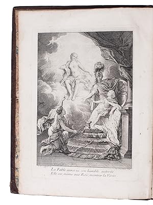 Fables nouvelles, dédiées au Roy. Avec un discours sur la fable. Paris, Gregoire Dupuis, 1719. 4t...