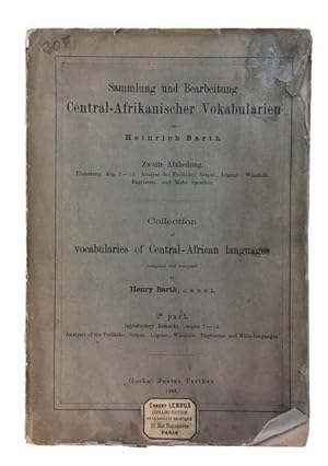 Sammlung und Bearbeitung Central-Afrikanischer Vokalularien. Zweite Abtheilung. Einleitung, Kap. ...