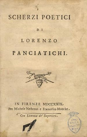 Scherzi poetici di Lorenzo Panciatichi.