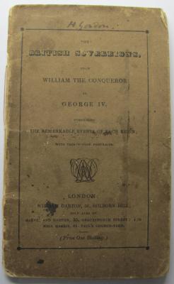 The British Sovereigns from William the Conqueror to George IV;