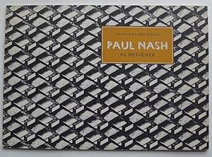 Paul Nash as Designer.