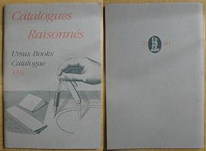 Catalogues Raisonnés: Ursus Books Catalogue 136