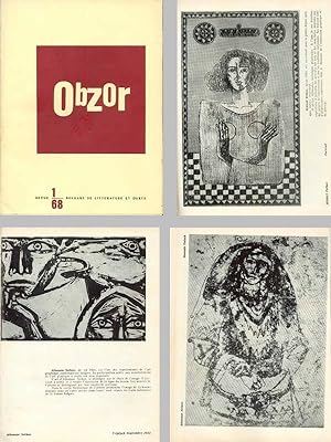 OBZOR. Revue Bulgare de littterature et D'arts. Premier Trimestre 1968