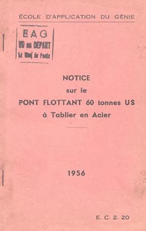 NOTICE sur le PONT FLOTTANT 60 tonnes US à Tablier en Acier