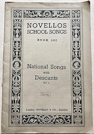 Novello's School Songs - National Song With Descants