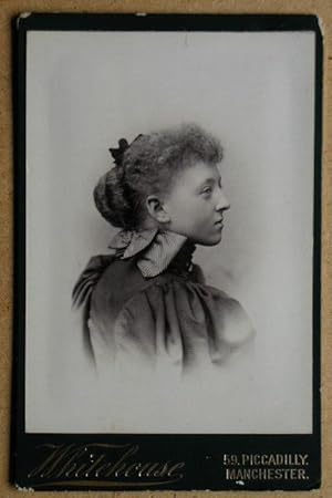 Cabinet Photograph: A Portrait of a Young Woman.
