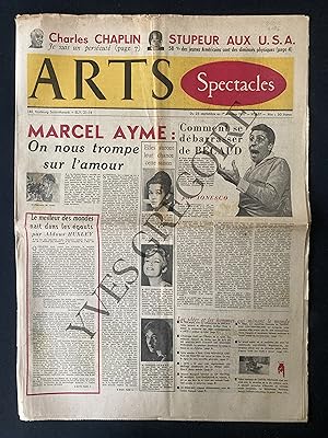ARTS-N°637-DU 25 SEPTEMBRE AU 1 OCTOBRE 1957