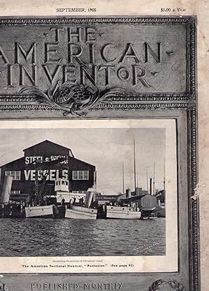 THE AMERICAN INVENTOR (Magazine). September, 1905