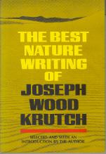 The Best Nature Writing of Joseph Wood Krutch