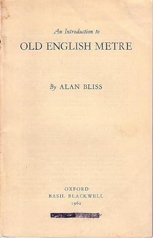 An Introduction to Old English Metre