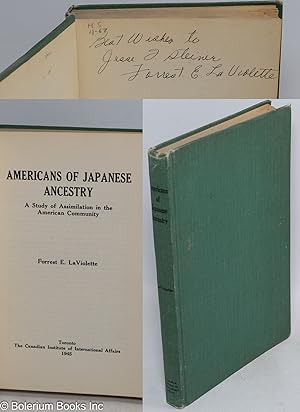 Americans of Japanese ancestry: a study of assimilation in the American community