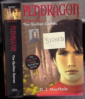The Quillan Games - (The seventh book in the Pendragon series) -(signed)-