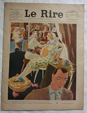 Le Rire . N° 633 du 21 Mars 1931. Journal humoristique paraissant le samedi