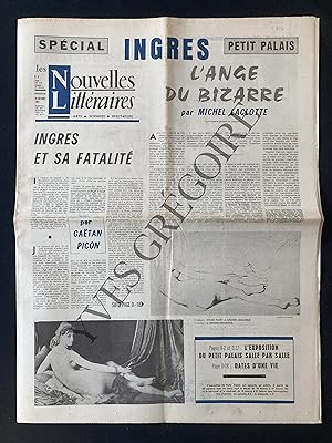 LES NOUVELLES LITTERAIRES-N°2095-26 OCTOBRE 1967-SPECIAL INGRES PETIT PALAIS