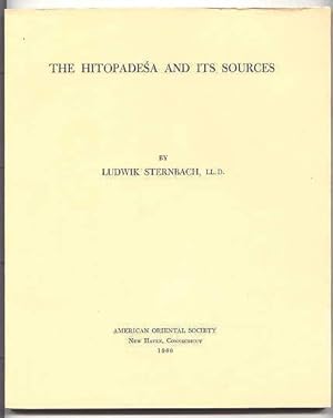 THE HITOPADESA AND ITS SOURCES.