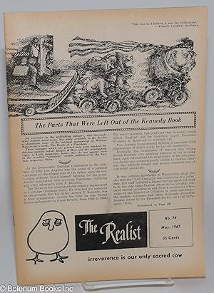 The realist no. 74, May, 1967 irreverence is our only sacred cow