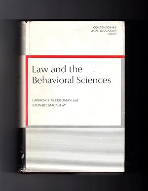 Law and the Behavioral Sciences