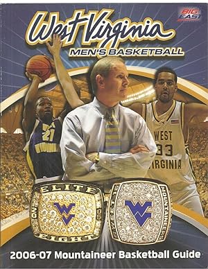 Big East West Virginia Men's Basketball 2006-2007 Mountaineer Basketball Guide by Big East West V...