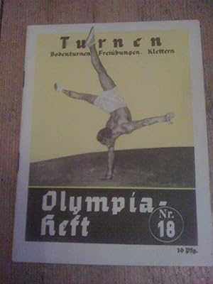Olympia Heft Nr. 18 Turnen (Bodenturnen, Freiübungen und Klettern)