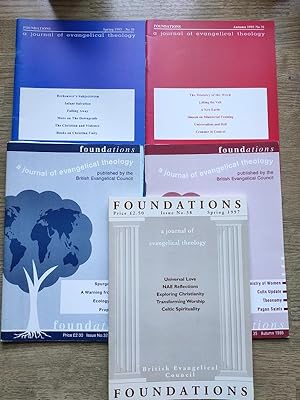 Foundations: A Theological Journal (Issues 30 to 32, 35, 38: Spring 1993 - Spring 1994, Autumn 19...