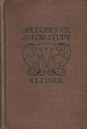 Speeches For Study Suggestions for Speech-Making