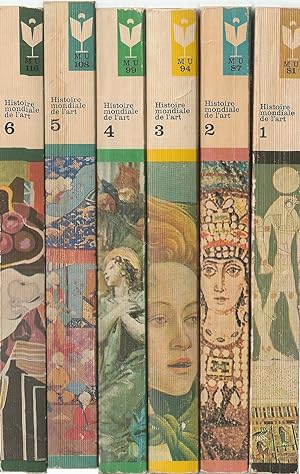 Histoire Mondiale De L'art, ( 6 Vols) De La Prehistoire a La Greece, Des Etrusques a La Fin Du Mo...