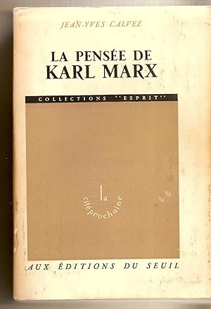 La Pensee De Karl Marx