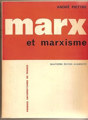 Marx Et Marxisme