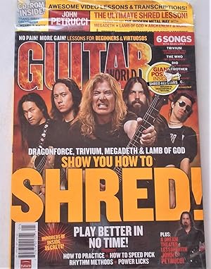 Guitar World Magazine (January 2007 Issue) (Dragonforce, Trivium, Megadeth & Lamb of God Cover - ...