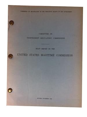Staff Report on the United States Maritime Commission
