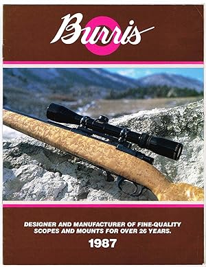 BURRIS Company 1987 Catalog w/Dealer's PRICE LIST