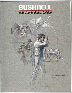 BUSHNELL (Division of Bausch & Lomb) 1988 Sports Optics Catalog w/12 pg. Dealer's PRICE LIST & 6 ...
