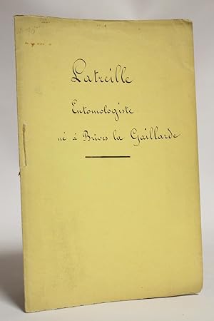 Latreille entomologiste né à Brive la Gaillarde. 1762-1833