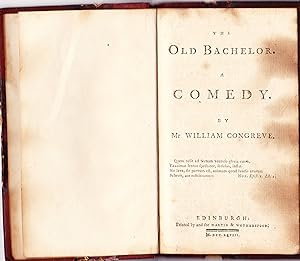 The Old Bachelor. A Comedy
