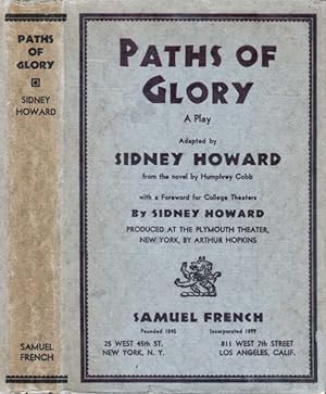 Paths of Glory, A Play
