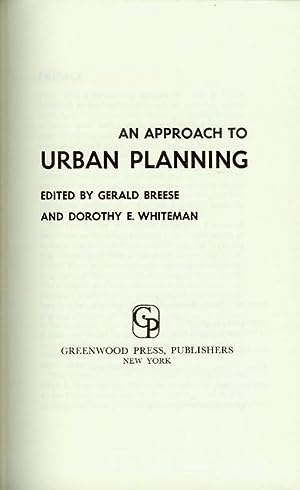 An Approach to Urban Planning