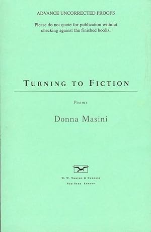 Turning To Fiction: Poems