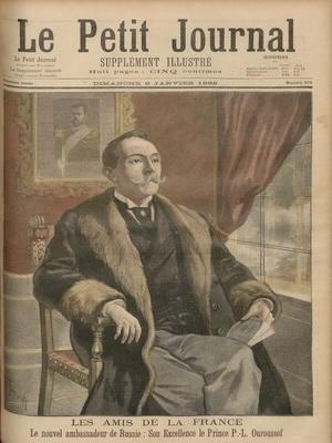 PETIT JOURNAL (LE) N°373 du 09-01-1898. LES AMIS DE LA FRANCE. Le nouvel Ambassadeur de Russie : ...