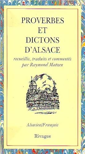 Proverbes et dictons d'Alsace.