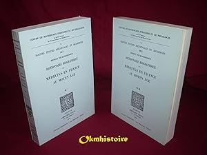 Dictionnaire biographique des médecins en France au Moyen-Âge . --------- 2 Volumes