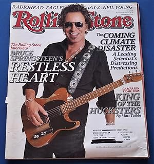 Rolling Stone (Issue 1038, November 1, 2007) Magazine (Cover Feature: Bruce Springsteen With Excl...