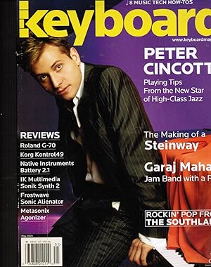 Keyboard Magazine: May 2005 Peter Cincotti, Cover