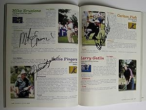 Celebrity Golfer 2000 - Signed By Johnny Bench, Carlton Fisk, Rollie Fingers, Stan Mikita, Ivan L...