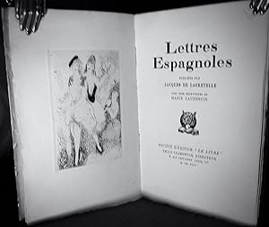 Lettres Espagnoles by Jacques De Lacretelle